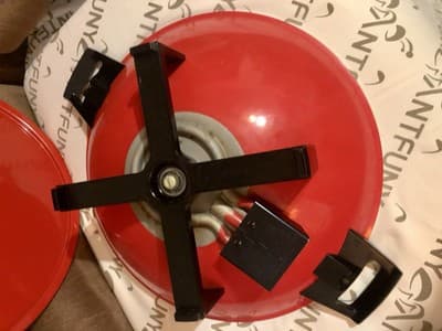 Vintage West Bend Electric Wok Red Model 5109 Open Box - Thumbnail 8