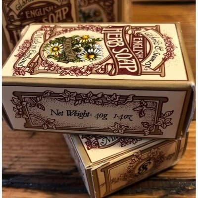 Gilchrist & Soames English Herb Soap Chamomile 40g 1.4oz Made England Set/4 New - Thumbnail 2