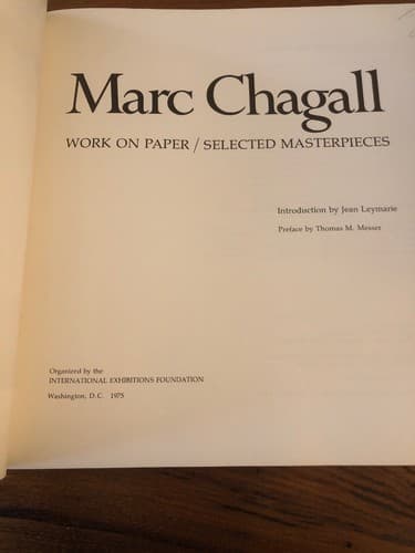 Marc Chagall: Works on Paper / Selected Masterpieces - Thumbnail 2