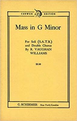 Mass in G Minor for Soli (S.A.T.B.) and Double Chorus (Curwen Edition) - Image 1