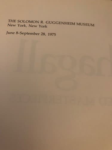 Marc Chagall: Works on Paper / Selected Masterpieces - Thumbnail 4