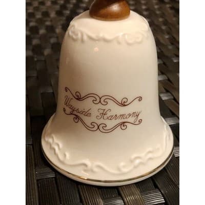 M J Hummel Wayside Harmony Porcelain Bell Vintage Collectible - Thumbnail 3