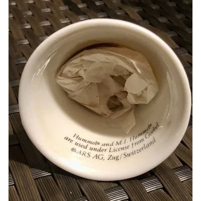 M J Hummel Wayside Harmony Porcelain Bell Vintage Collectible - Thumbnail 5