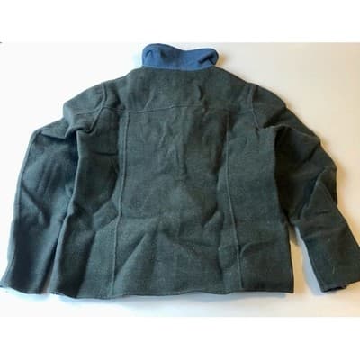 Pendleton Petite Wool Blend Button Front Jacket Dark Gray - Thumbnail 2