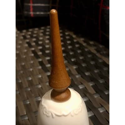 M J Hummel Wayside Harmony Porcelain Bell Vintage Collectible - Thumbnail 4