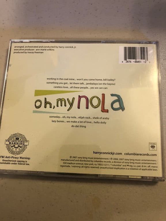 Harry Connick, Jr. Oh My Nola cd - Thumbnail 2