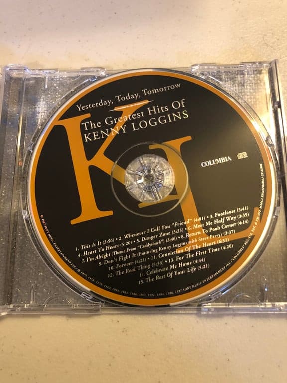 Kenny Loggins Yesterday, Today, Tomorrow - The Greatest Hits Of (CD) - Thumbnail 3