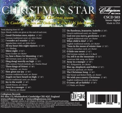Christmas Star: Carols for the Christmas Season - Thumbnail 2