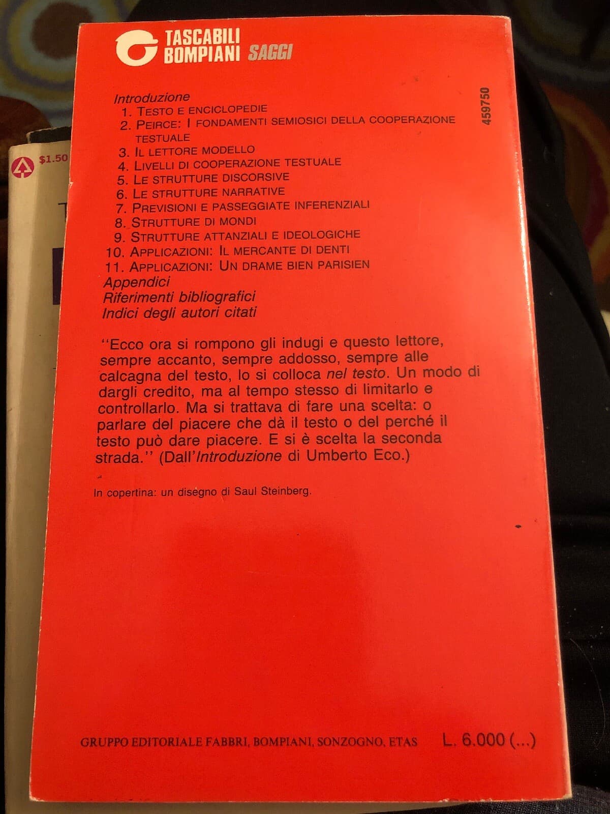 Lector in Fabula la cooperazione interpretiva nei testi narrativi Umberto Eco - Thumbnail 2