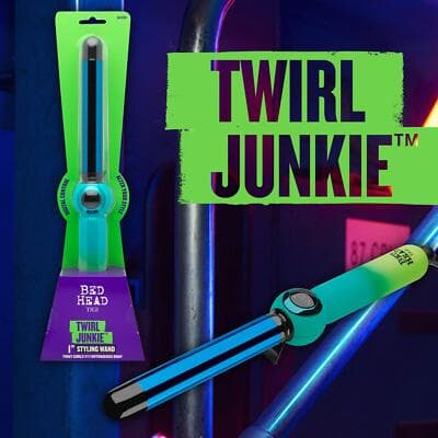 Bed Head Twirl Junkie Digital Curling Wand | Tight Curls and Waves (1 in) - Thumbnail 5
