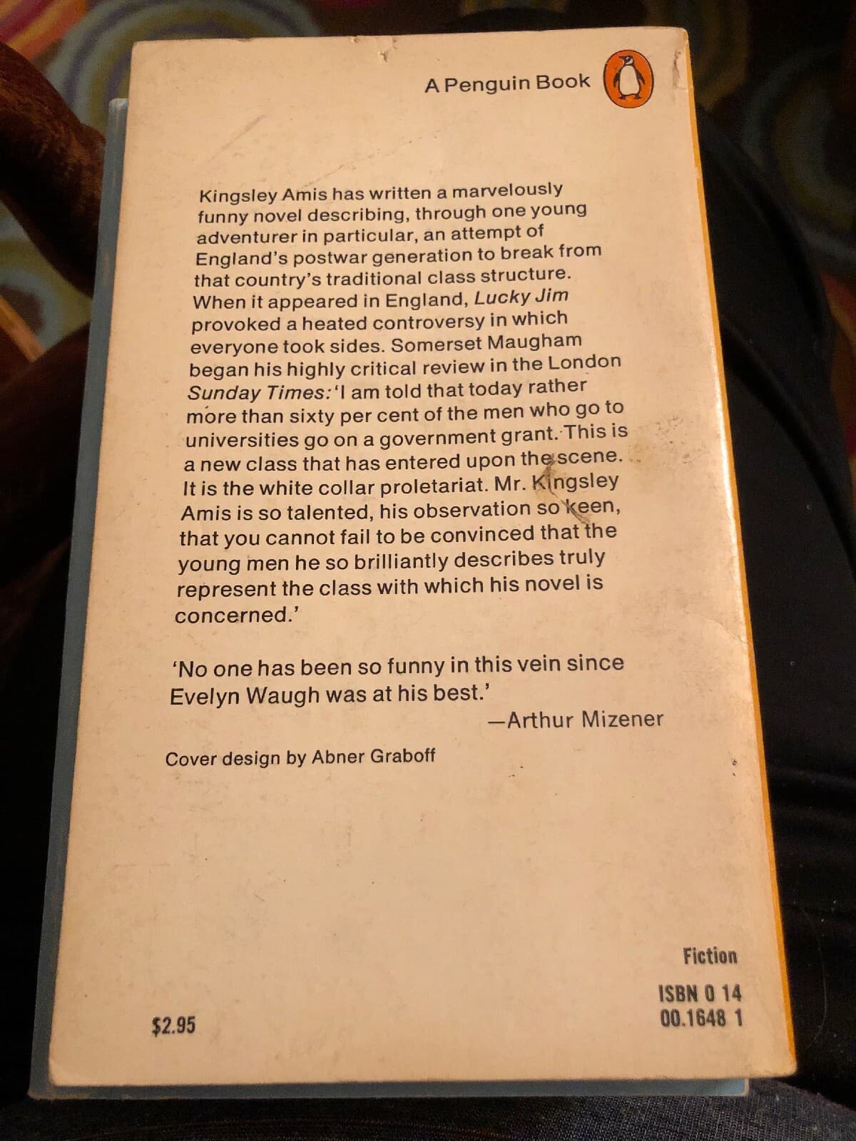Lucky Jim Kingsley Amis Pb Penguin 1979 - Thumbnail 2
