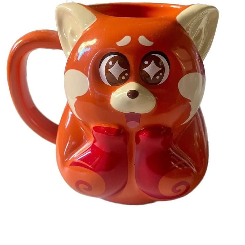 Disney Turning Red Mei Lee Red Panda 5" Figural Mug 31 fl.oz. Excellent conditio - Image 1