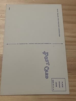 Phillipsburg NJ United States Post Office Postcard Meade Greeting Co PH-2 Linen - Thumbnail 2