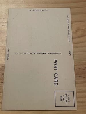 Pennsylvania Avenue Washington DC Postcard The Washington News Co Linen 124 - Thumbnail 2