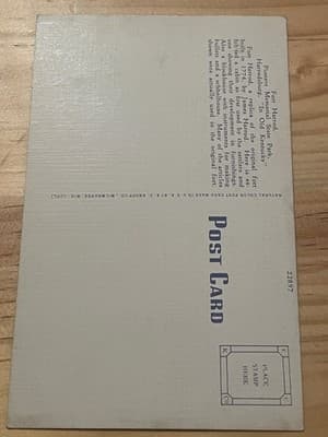Fort Harrod Postcard Harrodsburg Kentucky Linen Texture Unposted Color K64 - Thumbnail 2