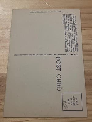 Curteich C T Art-Colortone Postcard College of St Scholastica Duluth MN Unposted - Thumbnail 2