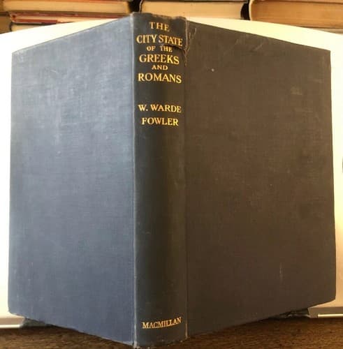 The City State of the Greeks and Romans 1952 hardcover, some tears at spine - Image 1