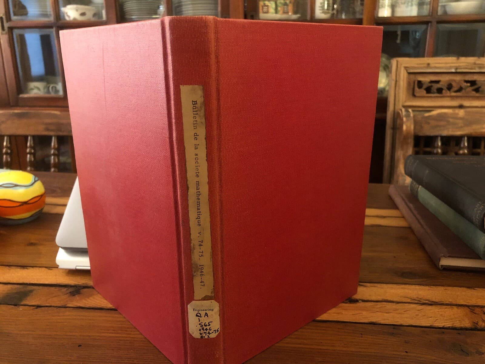 bulletin societe mathematique france 1946 & 1947 Bound Together - Image 1