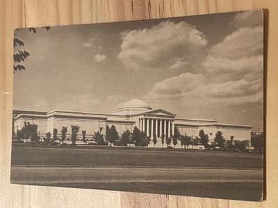 National Gallery Of Art Postcard Washington DC Unposted Vintage Building View - Image 1