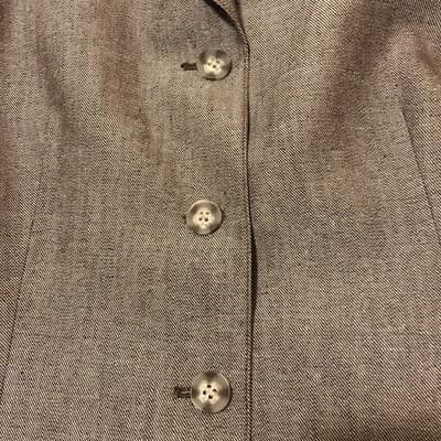 NWT Collections for Le Suit‎ Women's Brown Tweed Blazer Suit Jacket Size 12 - Thumbnail 4