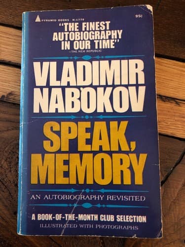 Speak memory: An autobiography revisited 1966 Pb Pyramid - Image 1