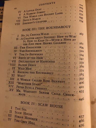 Fortitude Hugh Walpole 1930 Modern Library Edition - Thumbnail 7