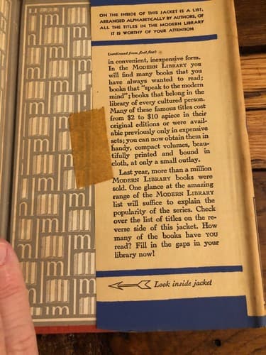 Fortitude Hugh Walpole 1930 Modern Library Edition - Thumbnail 4