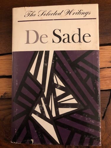 Selected writings De Sade Translation Leonard De Saint-yves / Castle Books 1954 - Image 1