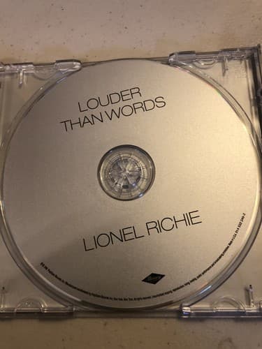 Pgd Special Markets Louder Than Words By Lionel Richie (CD, Mar-2003, Mercury) - Thumbnail 3