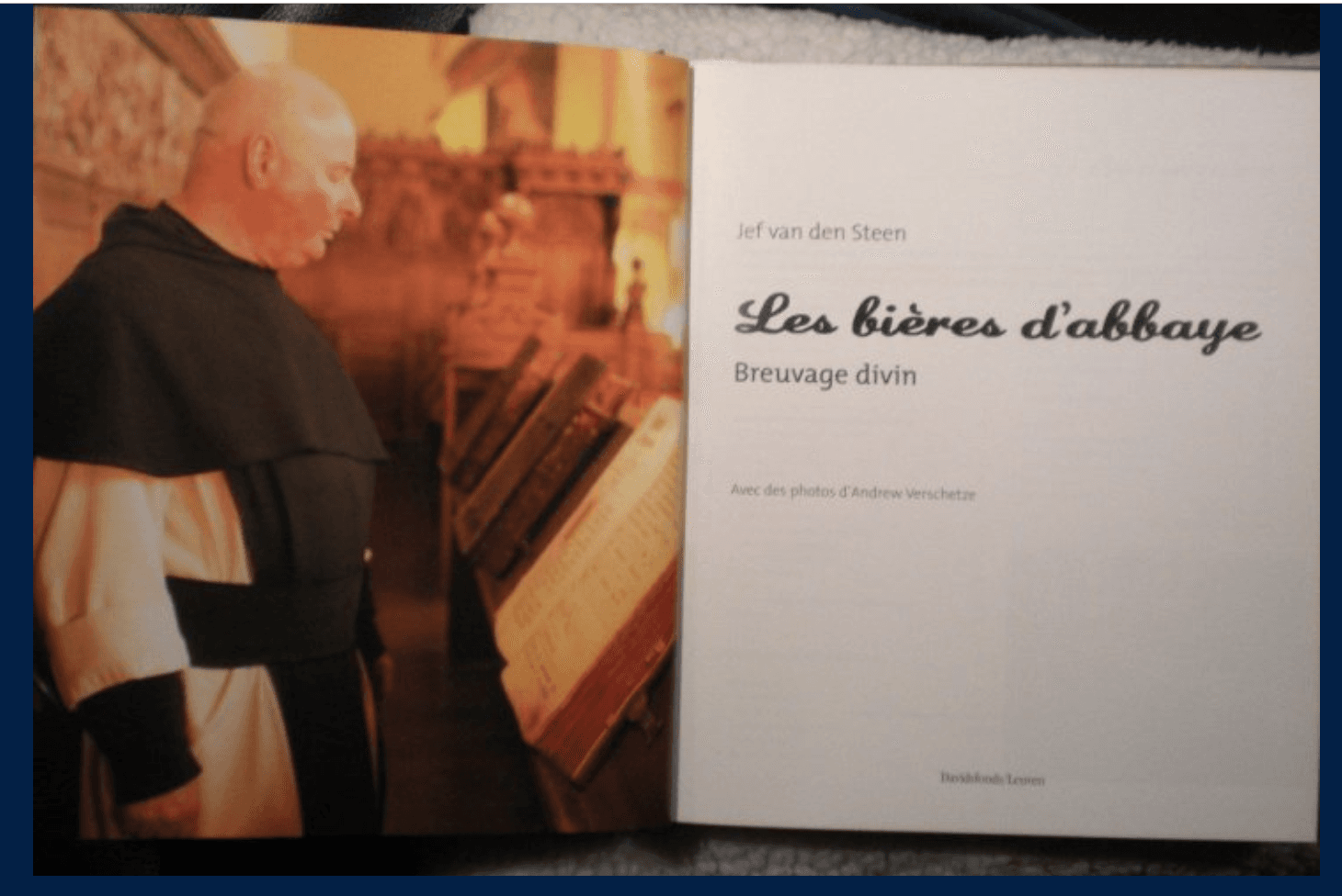 Bière : Jef Van Den Steen, les bières d'abbaye / Beers of Abbey Divine Brew - Thumbnail 2