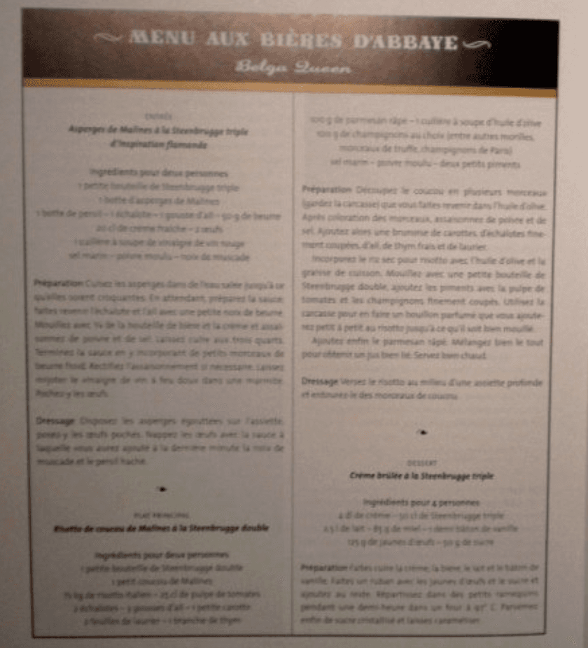 Bière : Jef Van Den Steen, les bières d'abbaye / Beers of Abbey Divine Brew - Thumbnail 4