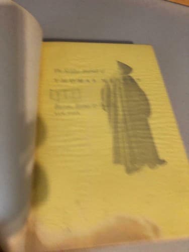 The Secular Journal of Thomas Merton 1959 1st edition hardcover, NO jacket - Thumbnail 2
