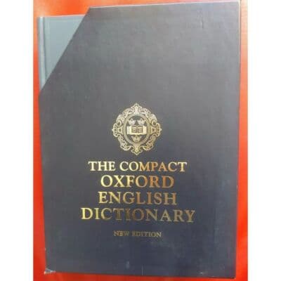 The Compact Oxford English Dictionary New Edition Hardcover w/ Slipcase - Image 1