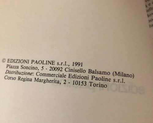 NOVELLE Giovanni Bergs 1991 Edition Edizioni Paoline - Thumbnail 3