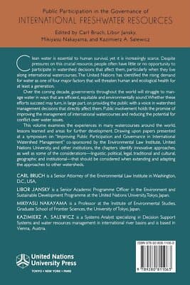Public Participation in the Governance of International Freshwater Resources - Thumbnail 2