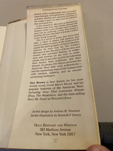 Killdeer Mountain by Dee Alexander Brown, 1st edition hardcover - Thumbnail 5