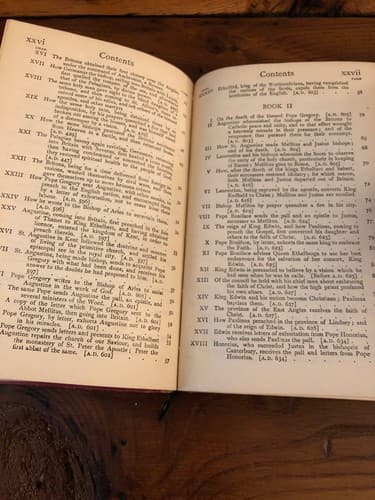 Ecclesiastical History English Nation Everyman's Library 1922 HC Loose Hinges - Thumbnail 4