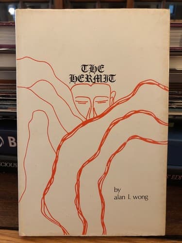 AUTOGRAPHED The Hermit Alan Wong. 1st Edition Hardcover 1977 - Image 1