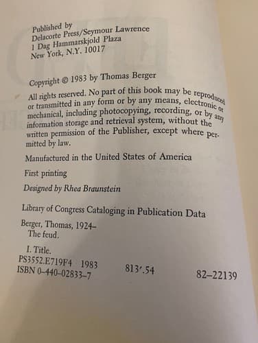 Neighbors: Berger, Thomas: 1st edition hardcover - Thumbnail 5