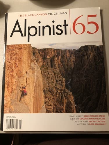 Alpinist Black Canyon Seeks Timeless Stone Peaks #65 Spring 2019 - Image 1