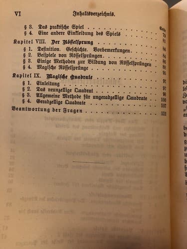 Aus Natur und Geisteswelt - MATHEMATISCHE SPIELE - Dr. W. Ahrens (1907) - Thumbnail 9