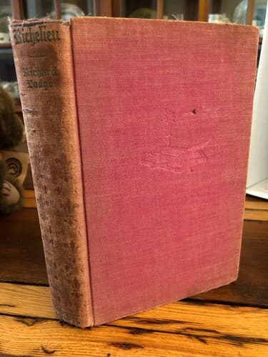 Richelieu /Mid-30s 1st Edition Hardcover Photoplay George Arliss Silent Film - Thumbnail 2