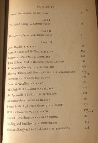 M2/ The Pelican Guide to English Literature From Dryden to Johnson #4 Revised - Thumbnail 4