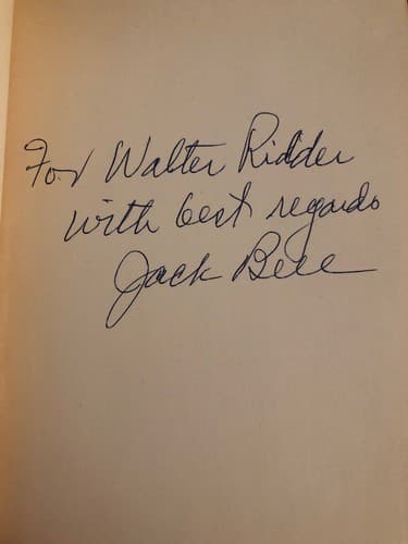 AUTOGRAPHED THE SPLENDID MISERY. A study of the American Presidency JACK BELL - Image 1