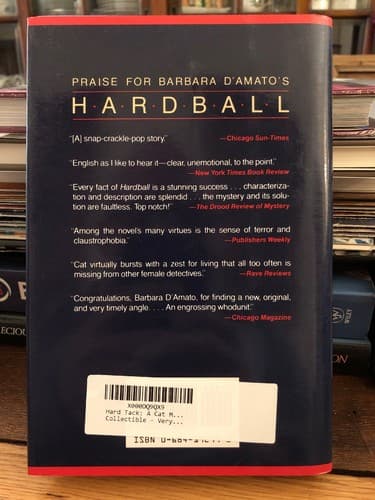 AUTOGRAPHED Hard Tack: A Cat Marsala Mystery 1st Edition Hardcover - Thumbnail 5