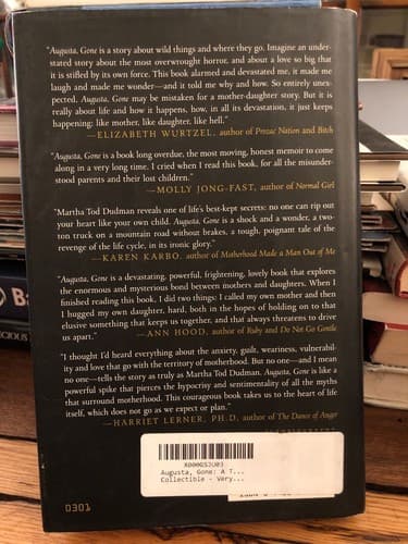 AUTOGRAPHED Augusta Gone: A True Story 1st Edition Hardcover - Thumbnail 5