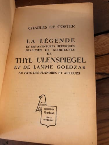 La légende thyl ulenspiegel et de Lamme Goedzak Charles De Coster Gerard Philipe - Thumbnail 3