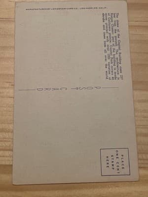Longshaw Card Co Postcard State Capitol Building Sacramento California 1306 - Thumbnail 2