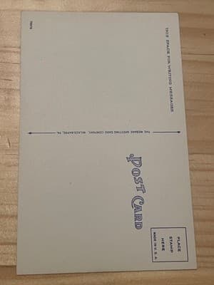 United States Post Office Phillipsburg NJ Postcard Vintage PH-2 Unposted Unused - Thumbnail 2