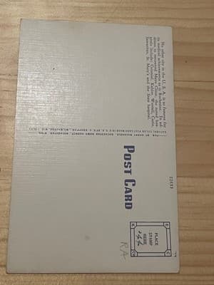Colonial Hospital Rochester MN Postcard Unposted Linen Era Natural Color 22633 - Thumbnail 2